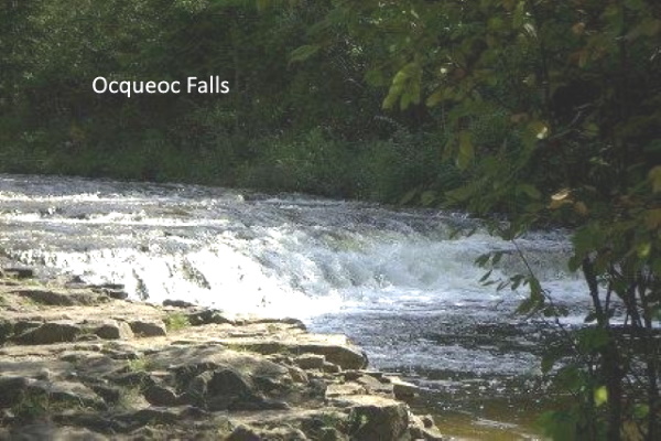 ocqueoc waterfall