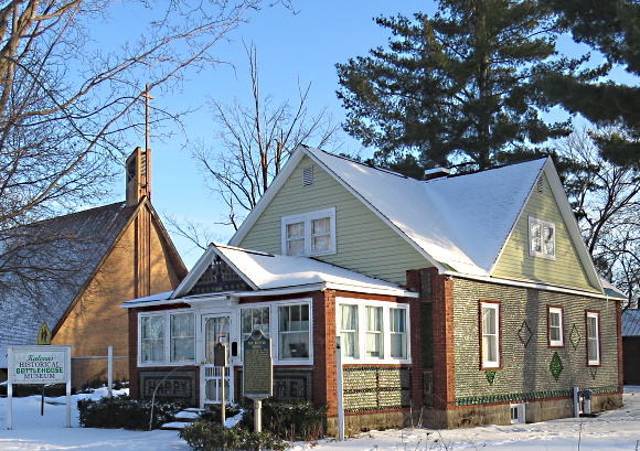 bottle house