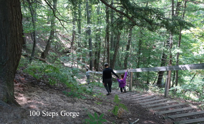 100 steps gorge